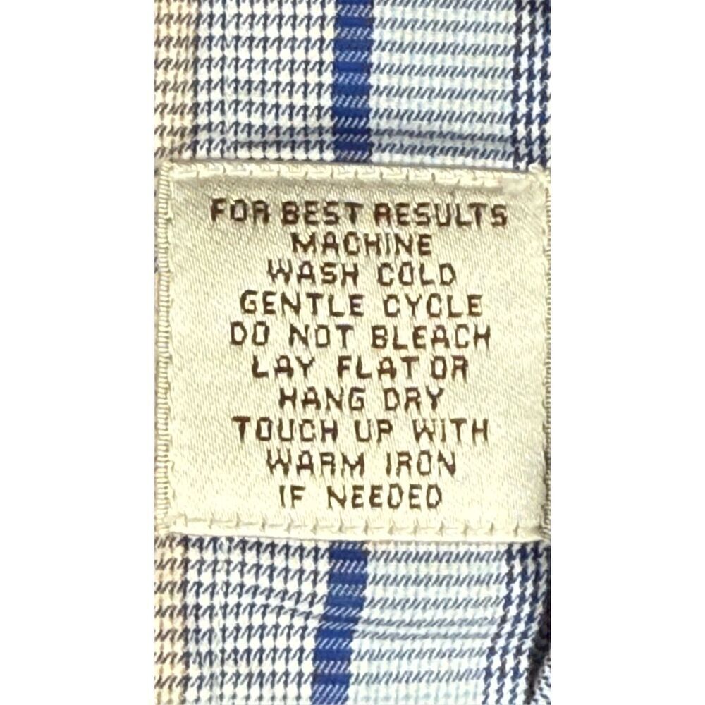 Peter Millar men’s plaid button-down shirt size medium - Picture 3 of 7